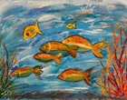 Fische - Acryl