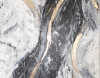 Goldfluss - Acryl, Goldfolie