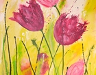 Tulpen - Acryl