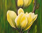 Magnolie - Acryl
