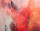 Feuer-Rot - Acryl, Struktur